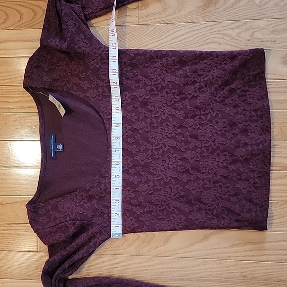 NWT, American Eagle Cropped Stretch Lace Top - Picture 11 of 16